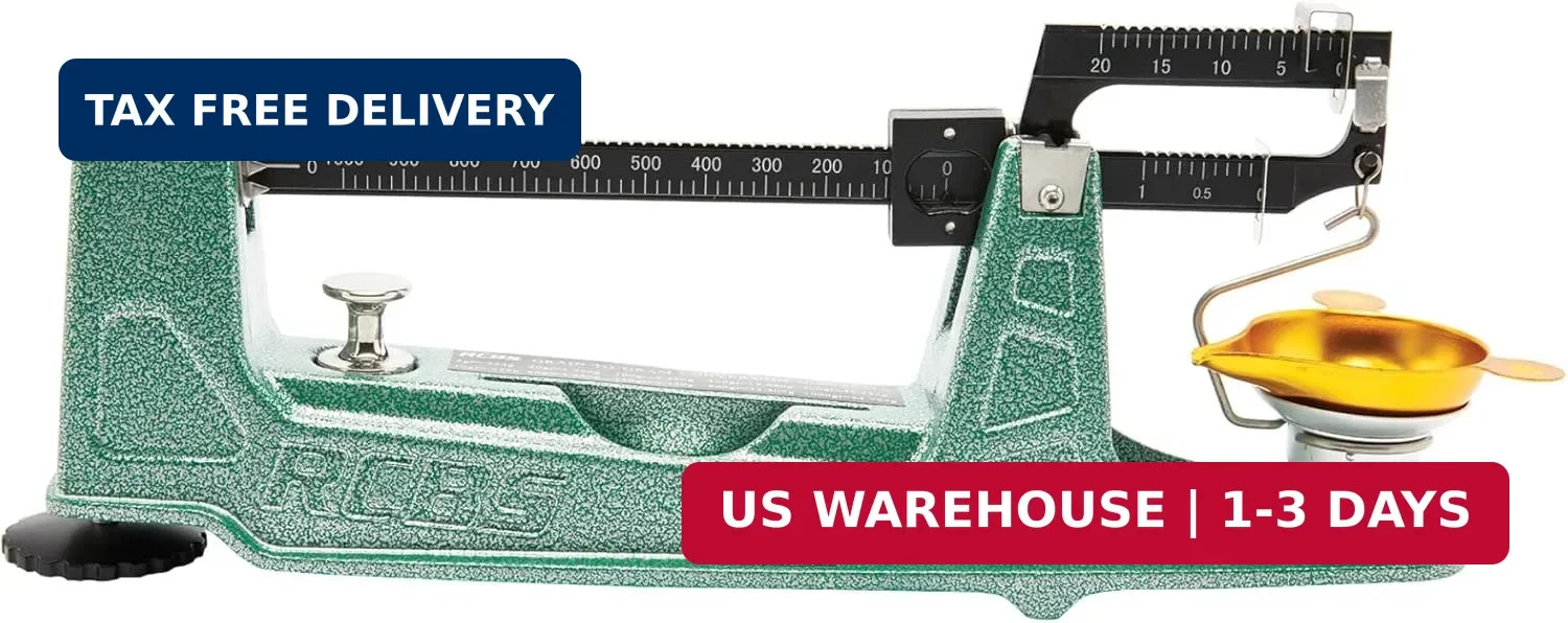 M1000 Mechanical Reloading Scale - 1000 Grain Capacity - Green