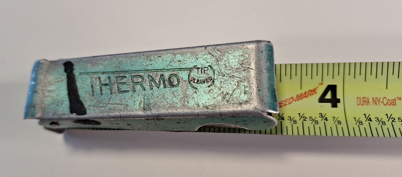 Vintage Thermo Welding Tip Green Cleaners