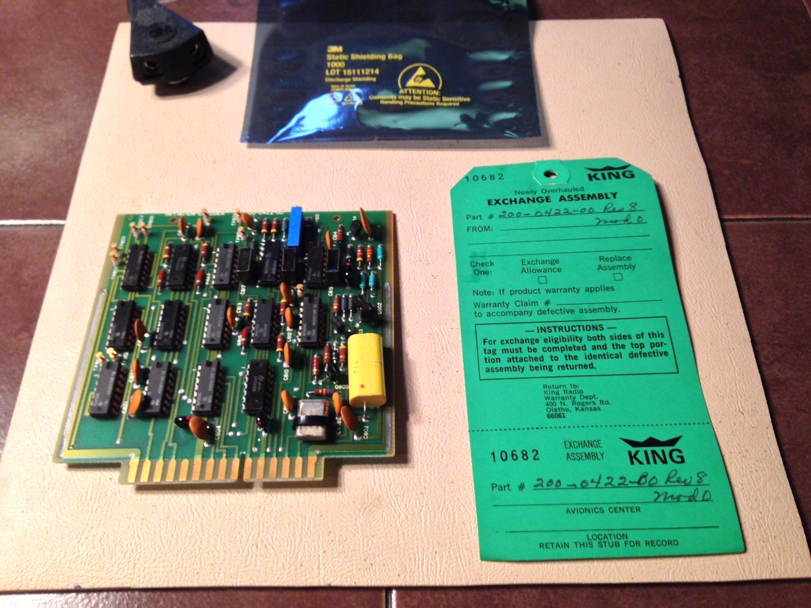 King KDM-705A Encoder Board 200-0422-00,  NOS