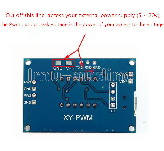 2 Channel Independent PWM Pulse Frequency Generator Duty Cycle Adjustable Module