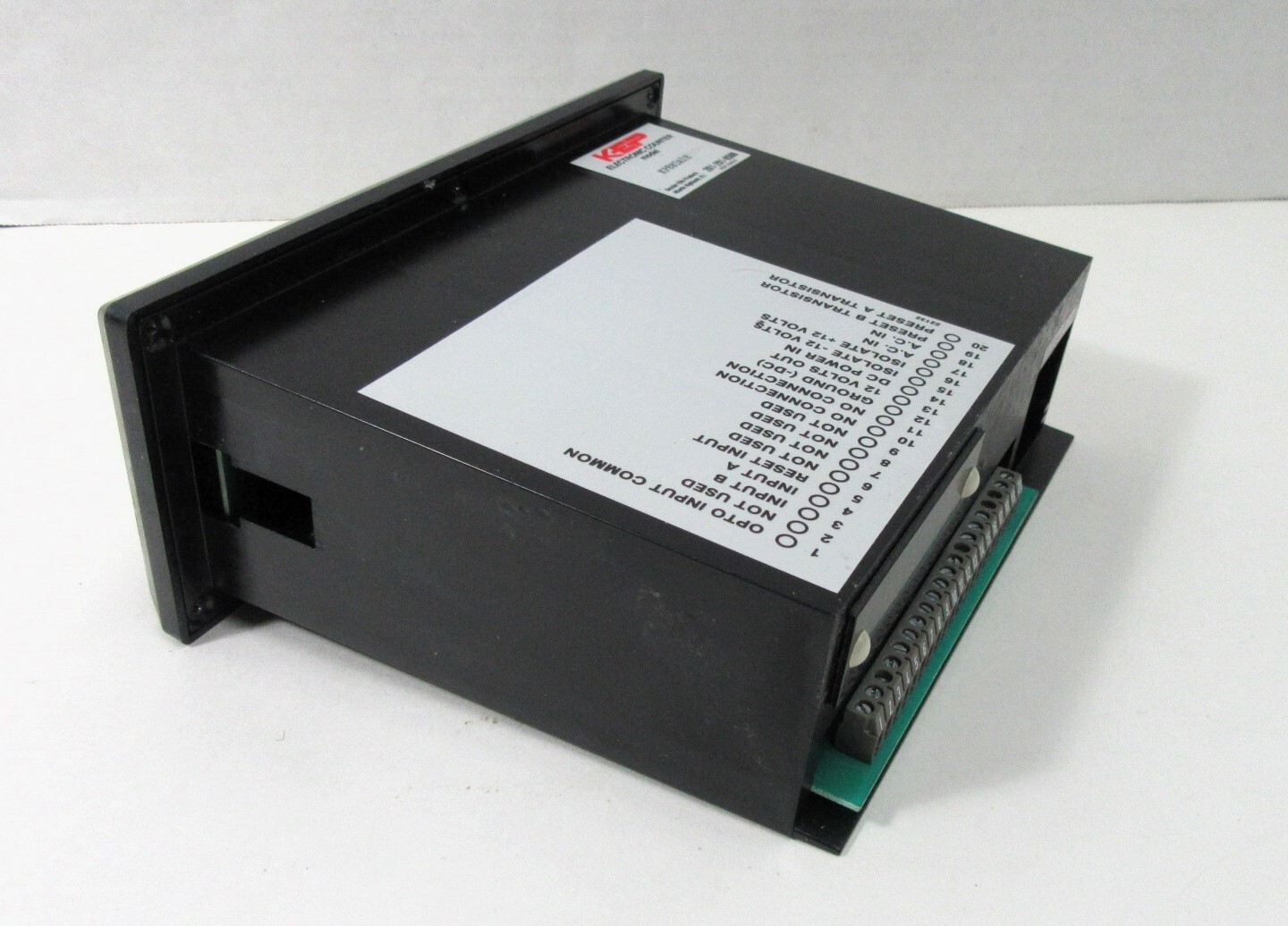 NEW KEPTROL KEP ELECTRONIC COUNTER PROGRAMMABLE RATEMETER MODEL KP8B3A1E