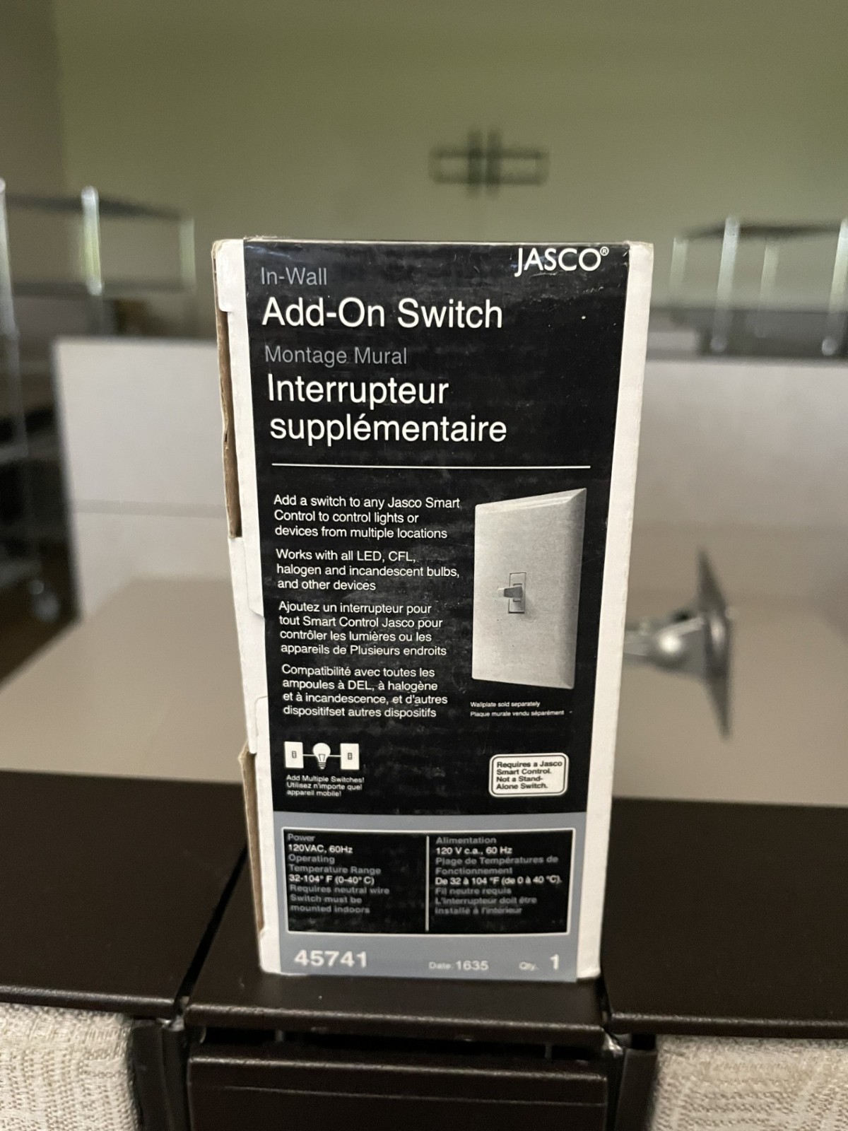 Jasco  Add-on light switch Z-Wave 45741