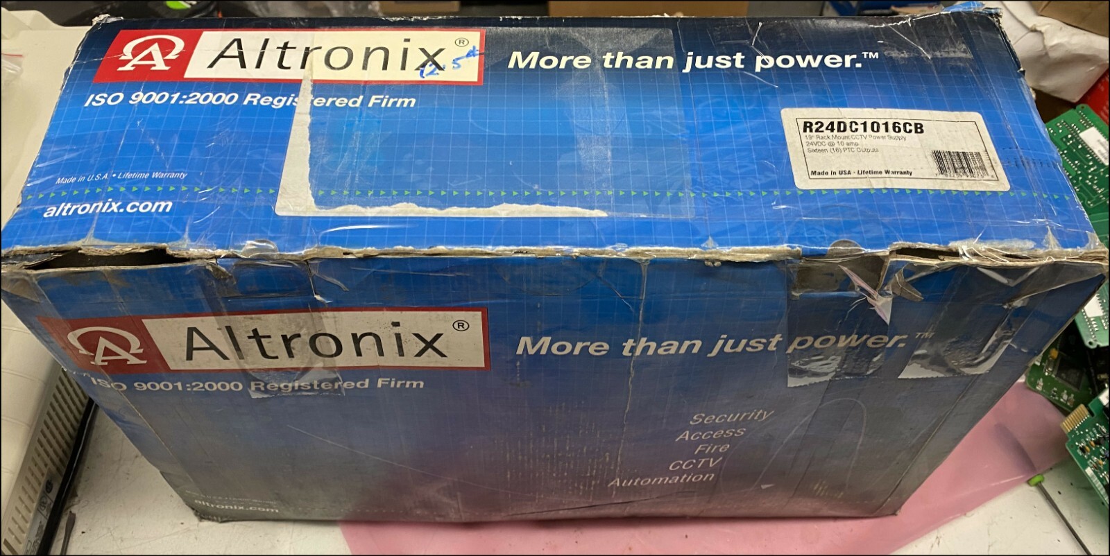 ALTRONIX R24DC1016CB CCTV POWER SUPPLY, Rack Mounted, 115 VAC