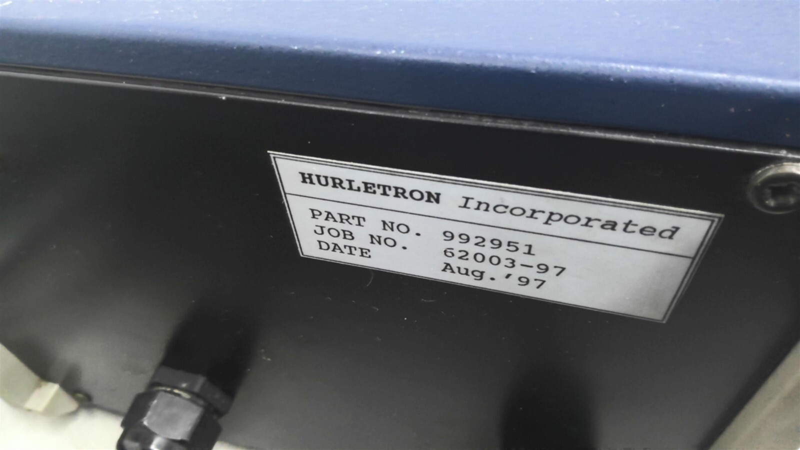 Hurletron Incorporated 992951