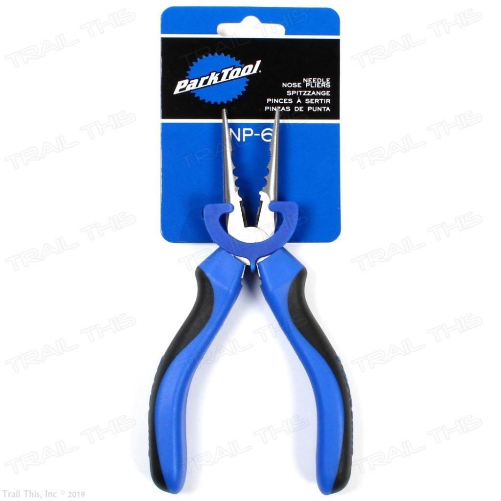 Park Tool NP-6 Needle Nose Pliers Bicycle Grasping Crimping Cutting with Spring