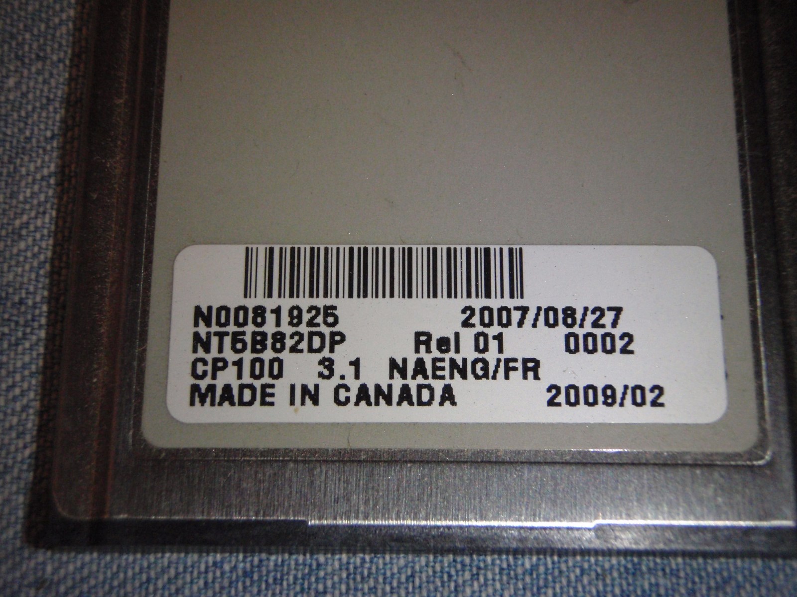 Norstar English/French 3.1 software for Call Pilot 100 (NT5B82DP)