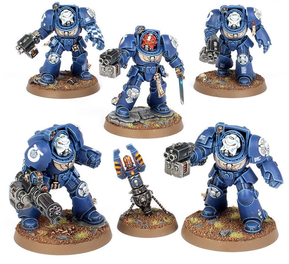 Space Marine Terminator Squad Brand New On Sprue Warhammer 40000 Leviathan 40K