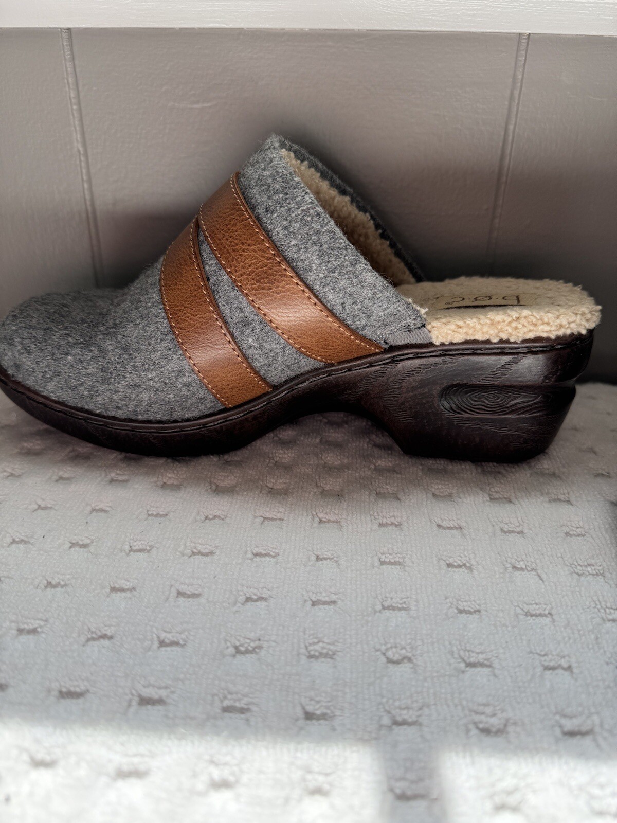 B.O.C. Wool Clogs