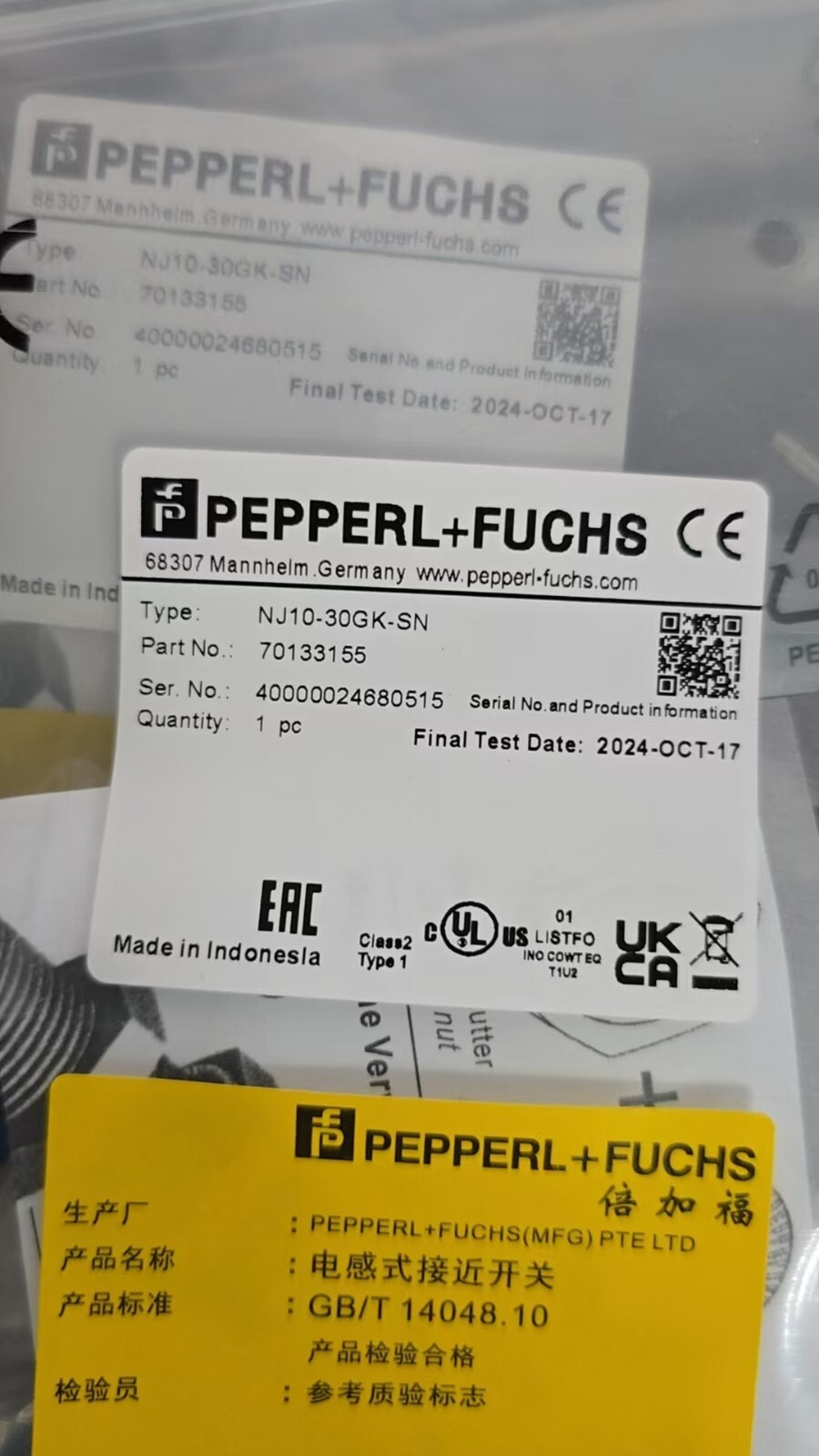 1PCS For Proximity Switch Sensor NJ10-30GK-SN