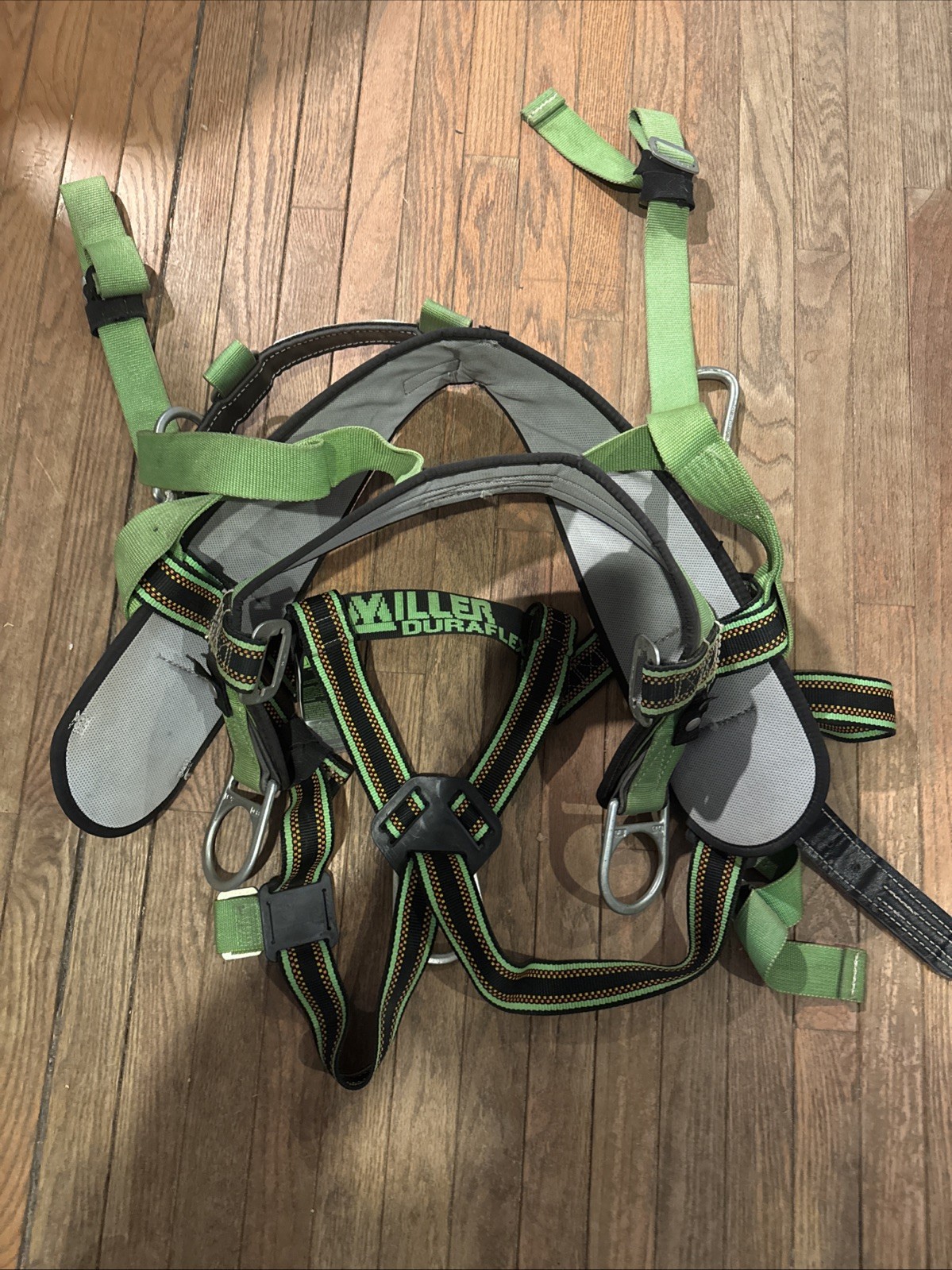 Miller Duraflex Green Harness Buckles Leg Strap E650-88