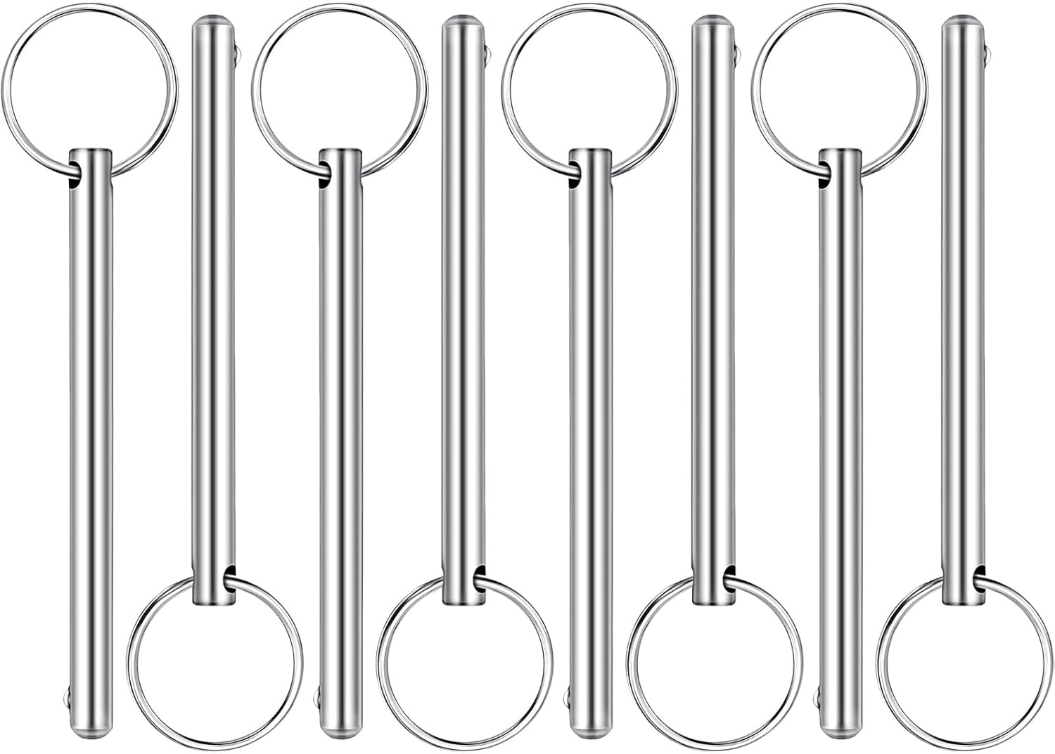 LEIFIDE Quick Release Pins for Bimini Top, Diameter 0.25 Inch, Usable Length 2 X