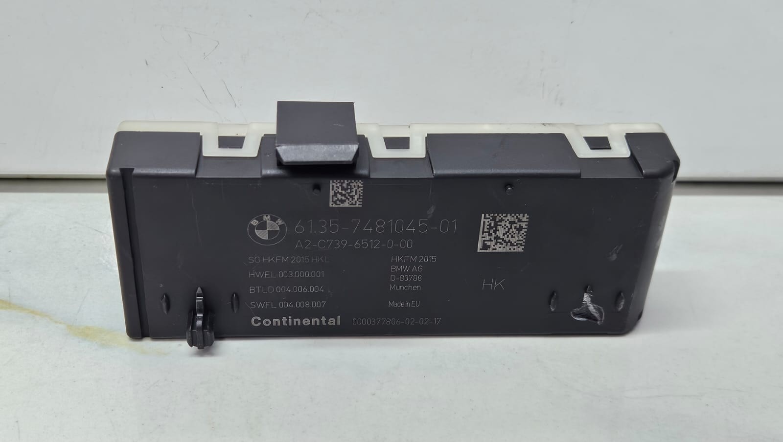 BMW 7 Series G11 G12 Trunk Control Unit 7481045 OEM