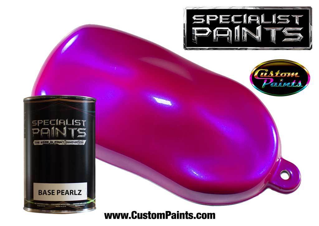 Base Pearlz - Pink Fantasy - Urethane Based, Automotive, Pearl, Hot Rod,