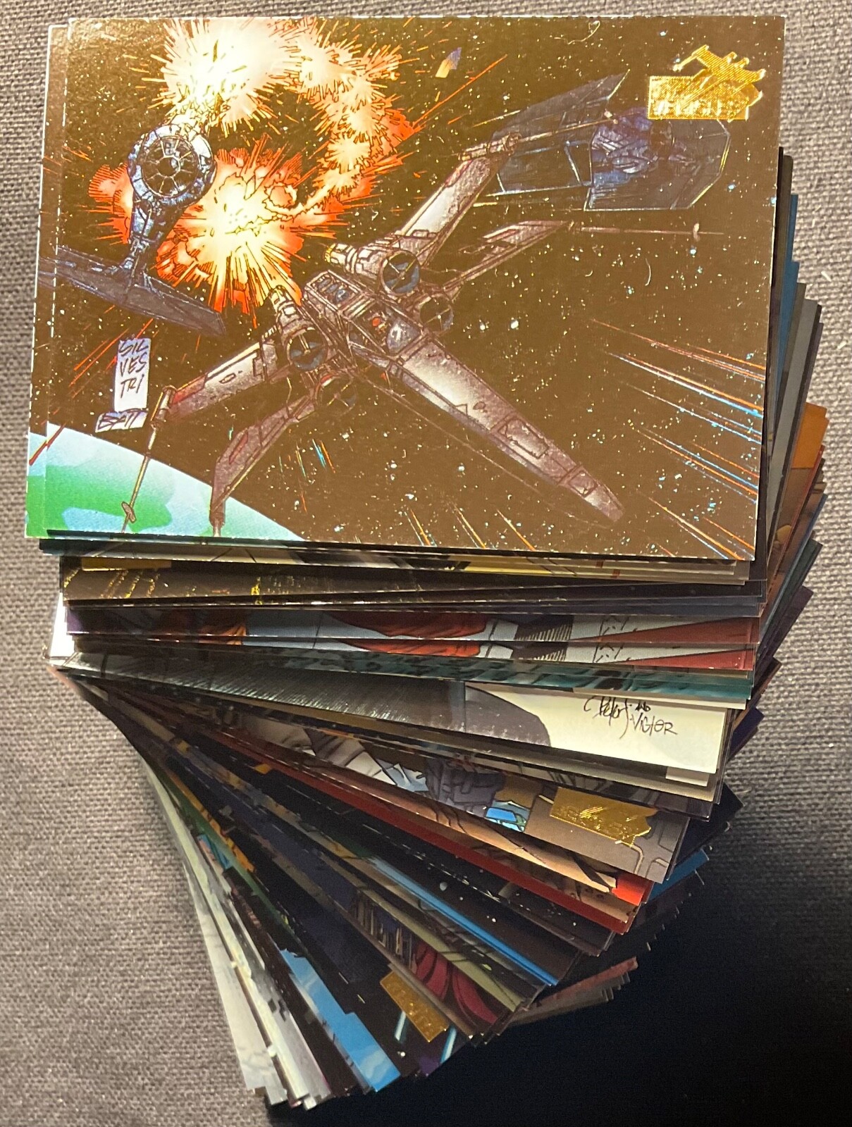 Star Wars Vehicles 1997 Topps / Top Cow Trading Cards - Singles