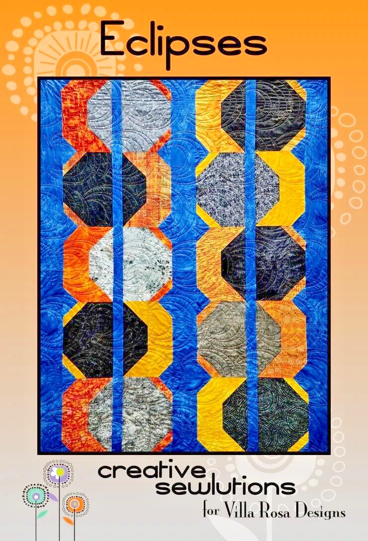 Eclipses Quilt Pattern-A Fat Quarter Pattern