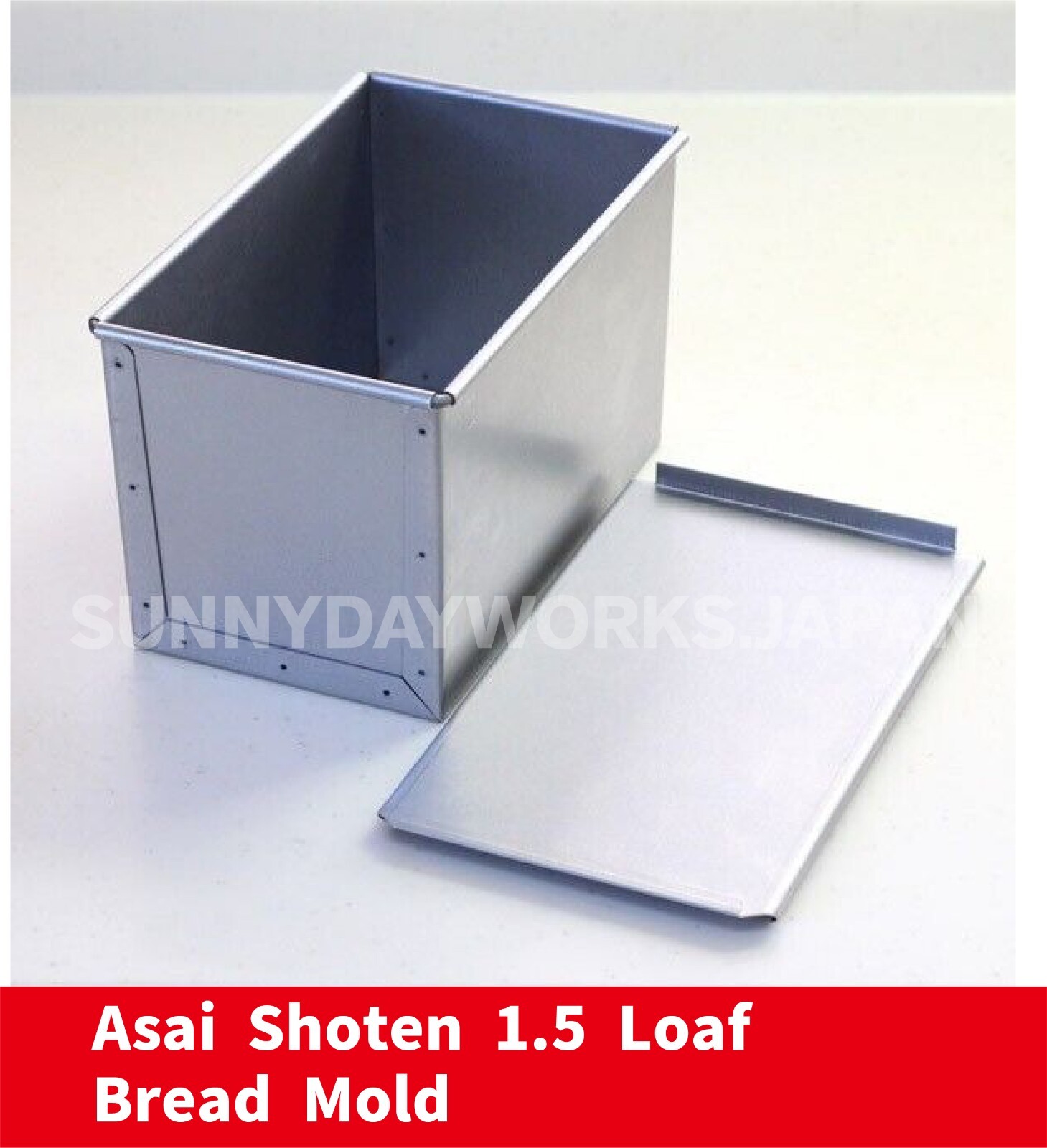 Asai Shoten  1.5 Loaf of Ideal Loaf Bread AT-PB-200 Bread mold Made in Japan New