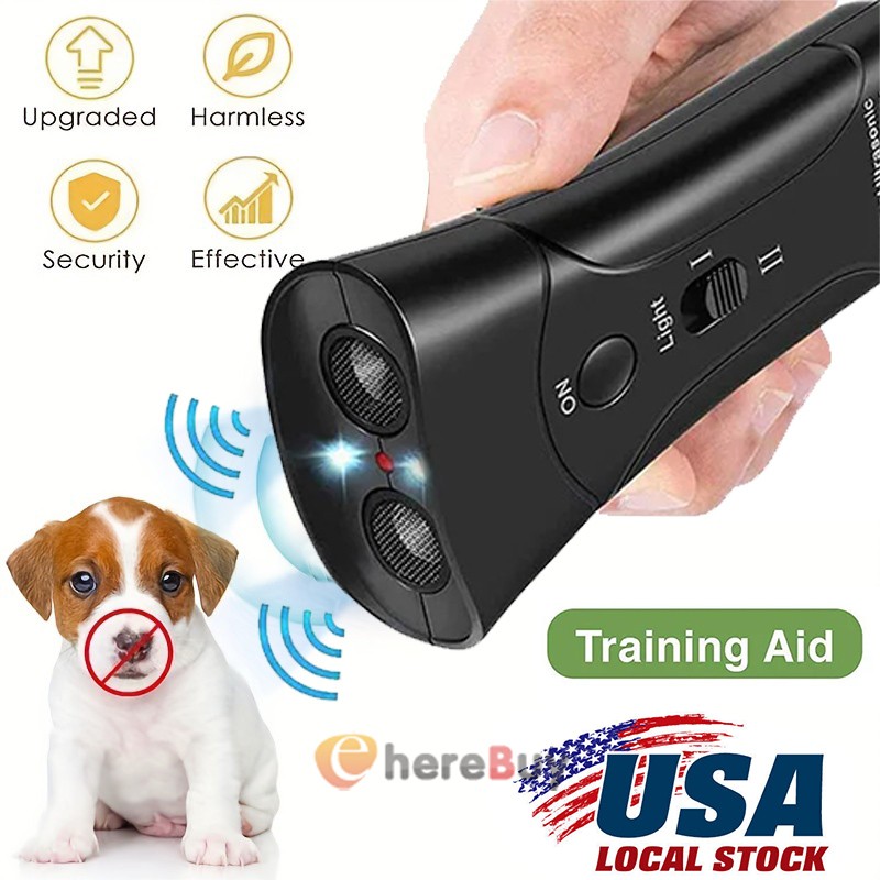 Ultrasonic Anti Bark Control Stop Barking Away Pet Dog Training Repeller Device