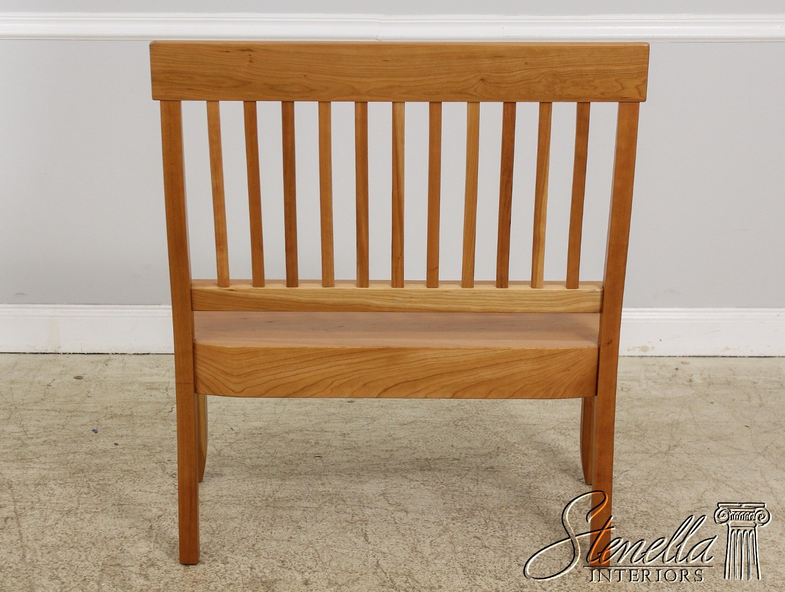 F56335: Country Design Solid Cherry Bench Or Settee