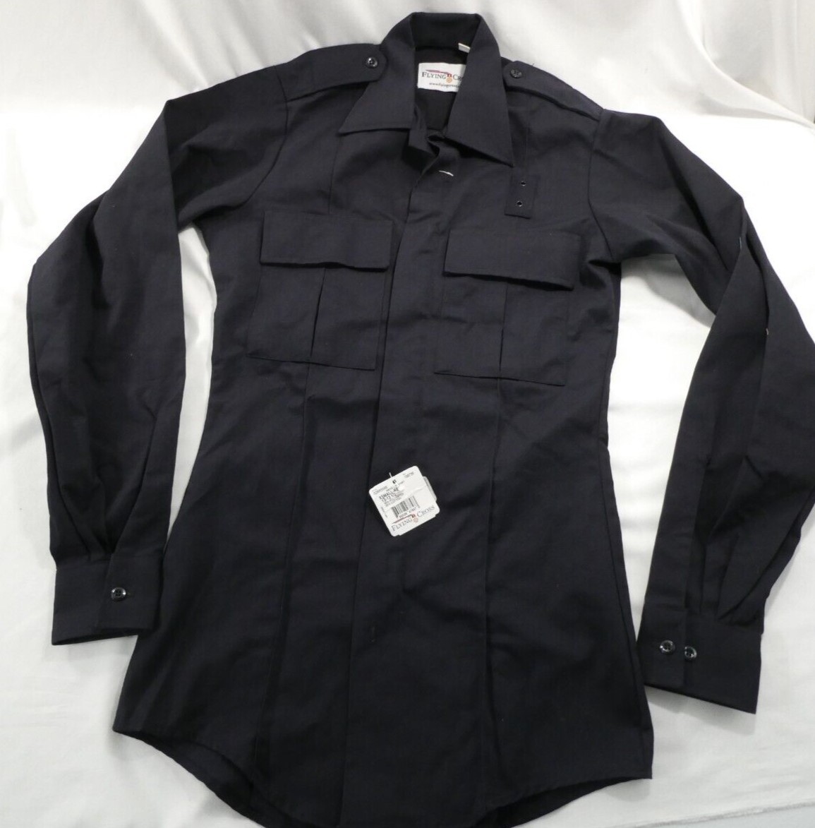 FLYING CROSS 528R58 BDU LONG SLEEVE SAN FRANCISCO SHIRT XL REG LAPD NAVY SFSO