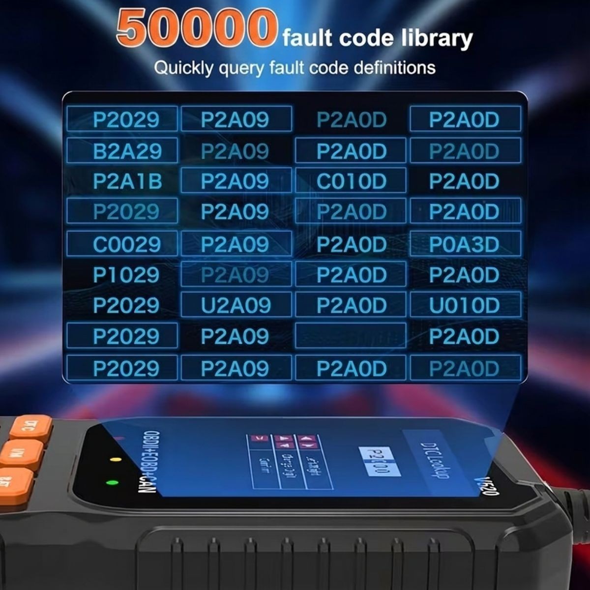 Professional V520 OBD2 Car Scanner, Check Engine, Read Erase Fault Code Tool