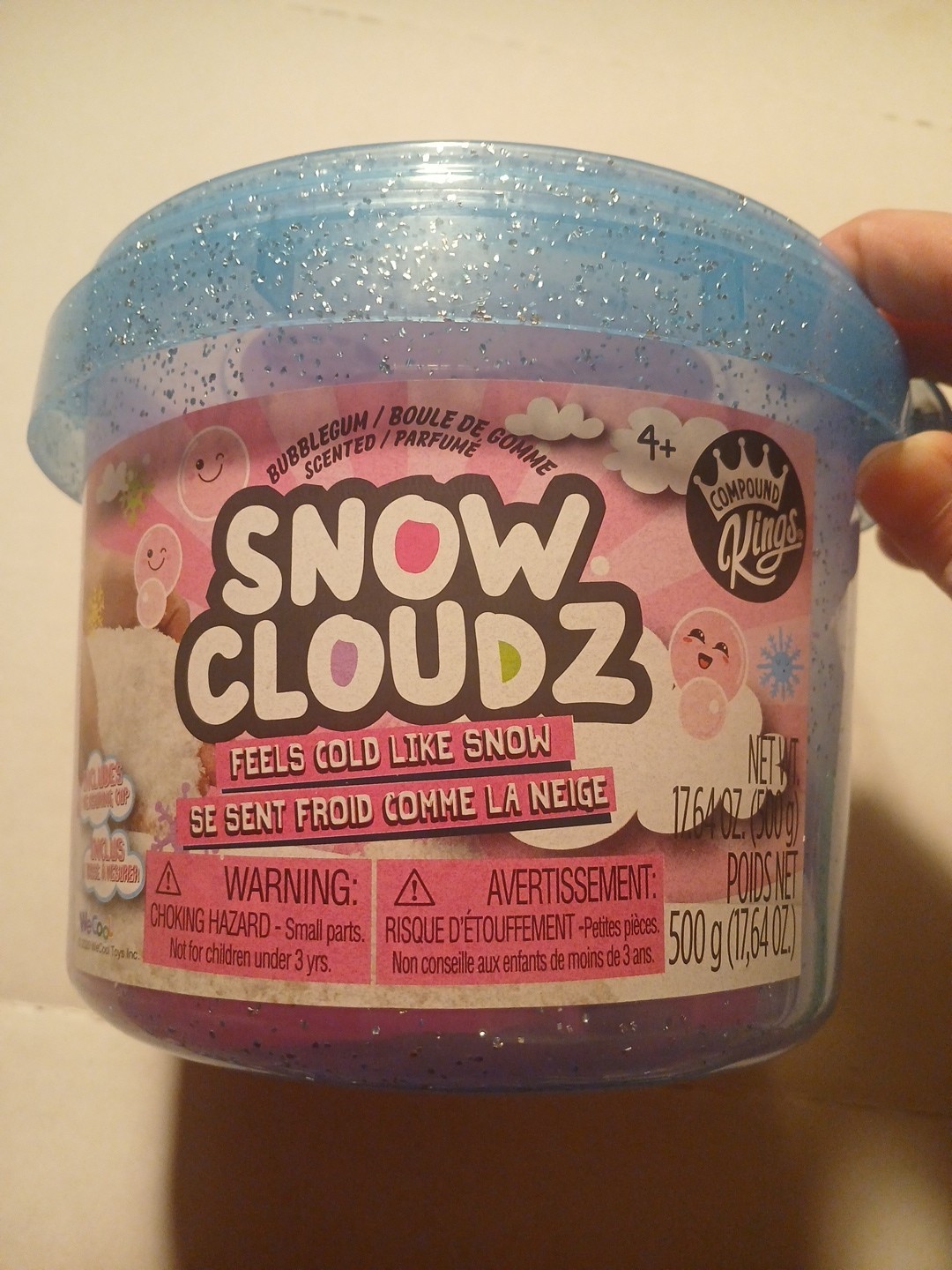 Rare NOS Sealed Compound Kings Bubblegum Scented Snow Clouds 17.64 oz