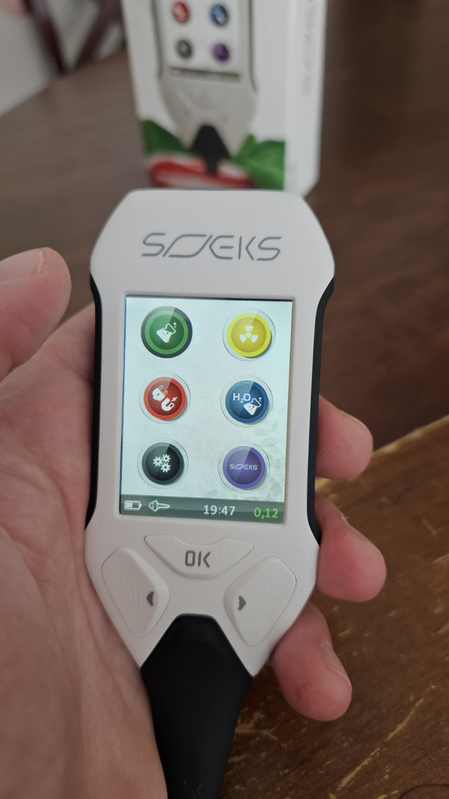 F4-in-1 – Food Chemicals Detector Electromagnetic Meter