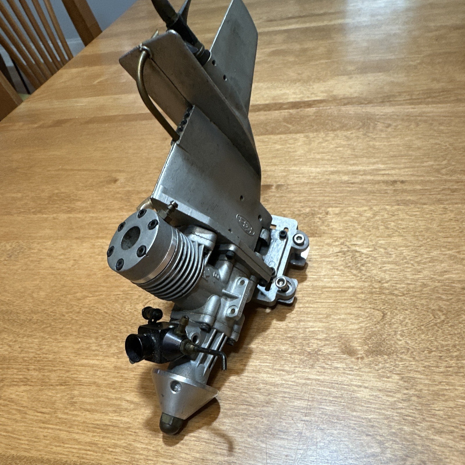 Vintage K&B 3.5cc .21 Outboard RC Boat Engine