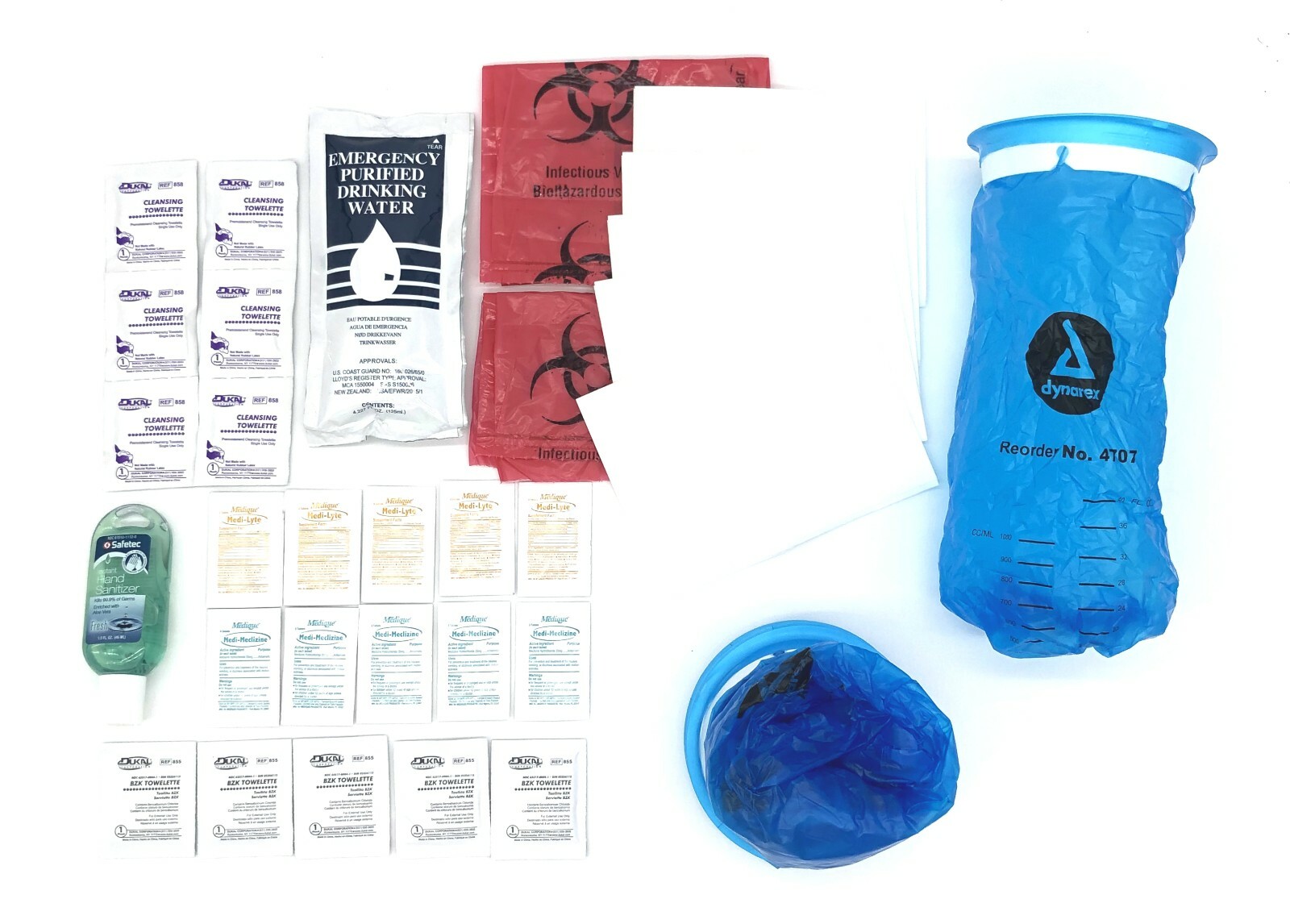 Individual Vomit Kit, For Camping, BOGO, IFAK,  C1143