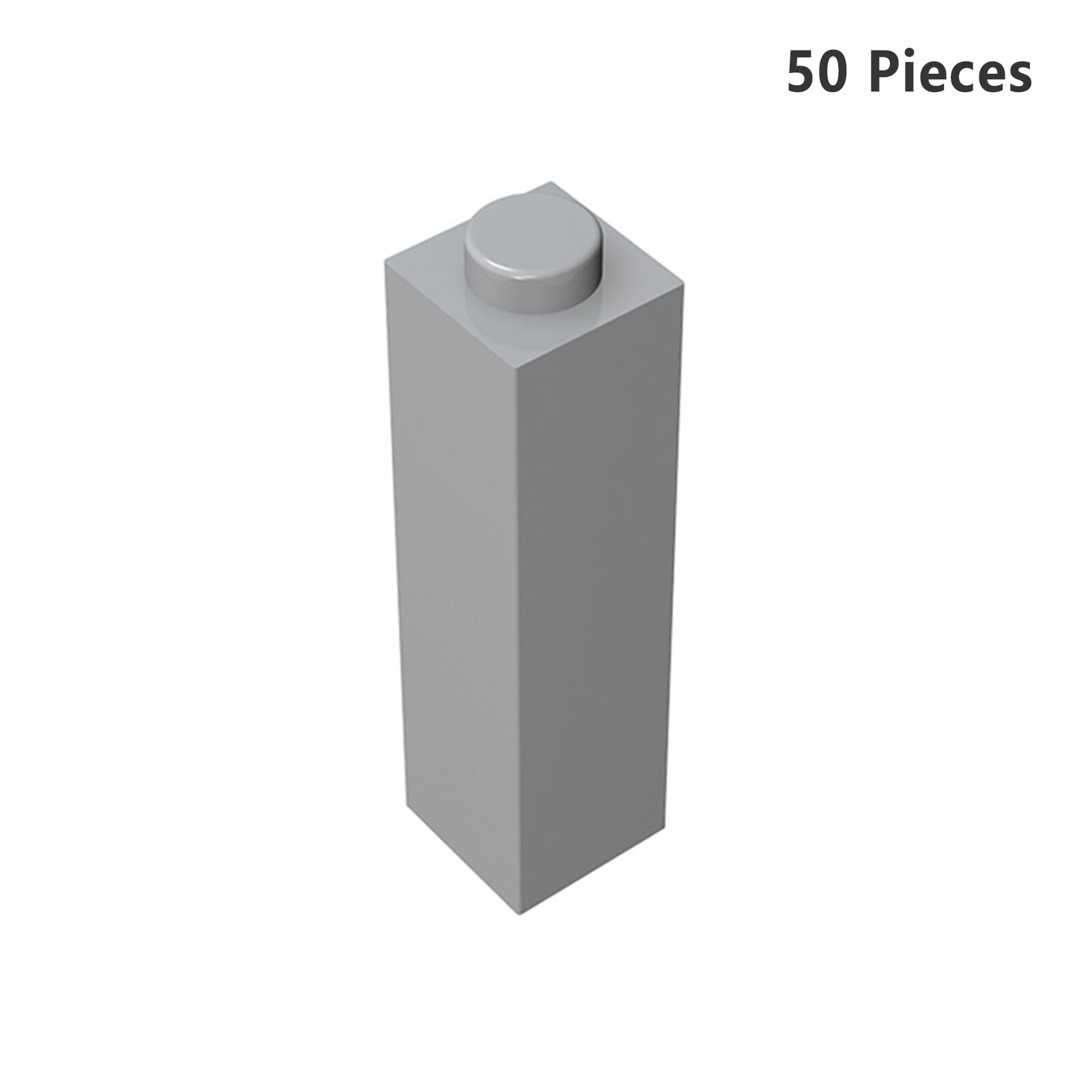 14716 Brick 1X1X3 Light Gray Bricks 50 PCS Bricks, Pieces & Parts
