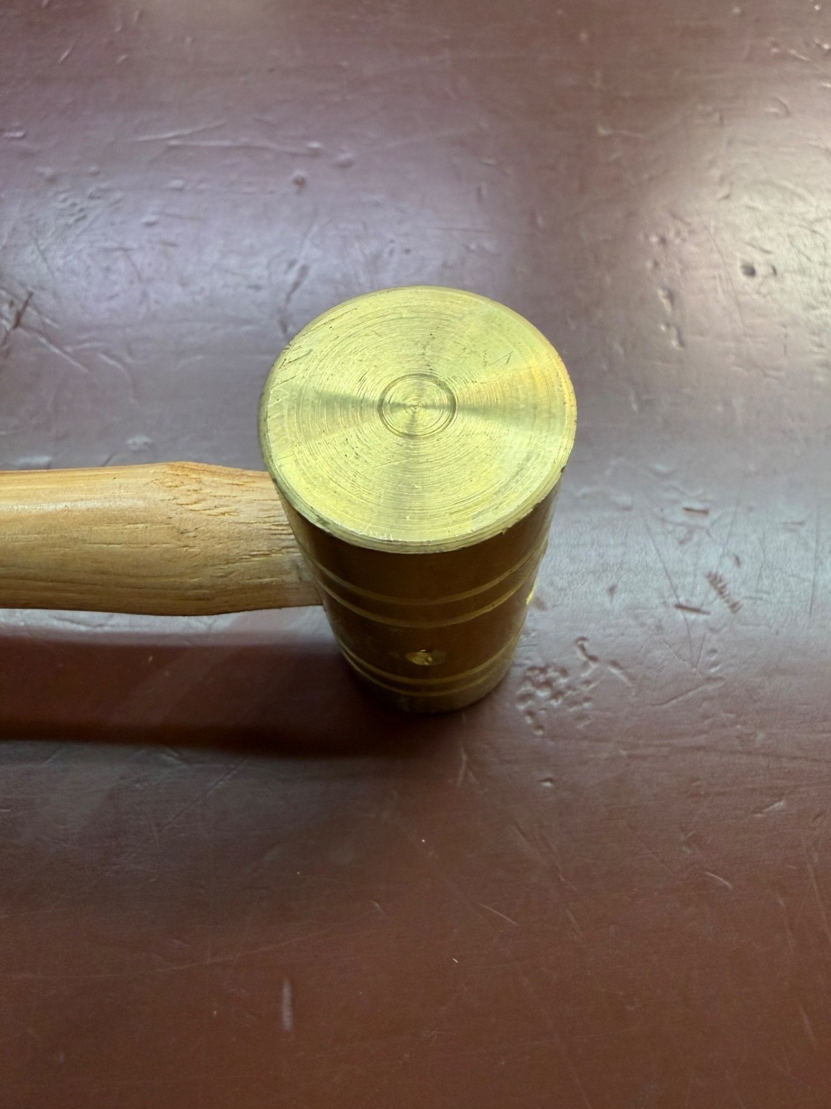 Brass hammer by Grace 8oz new