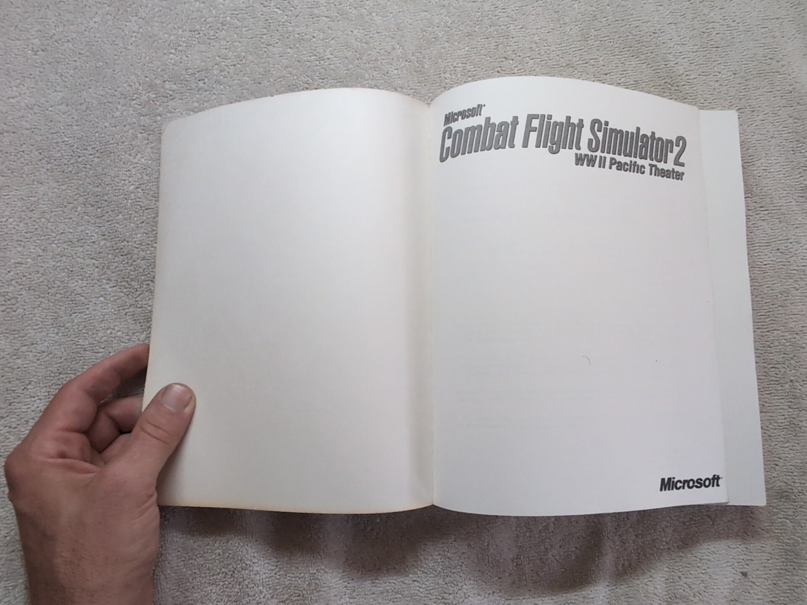 Microsoft Combat Flight Simulator WWII Pacific Theatre 2000 Strategy Guide