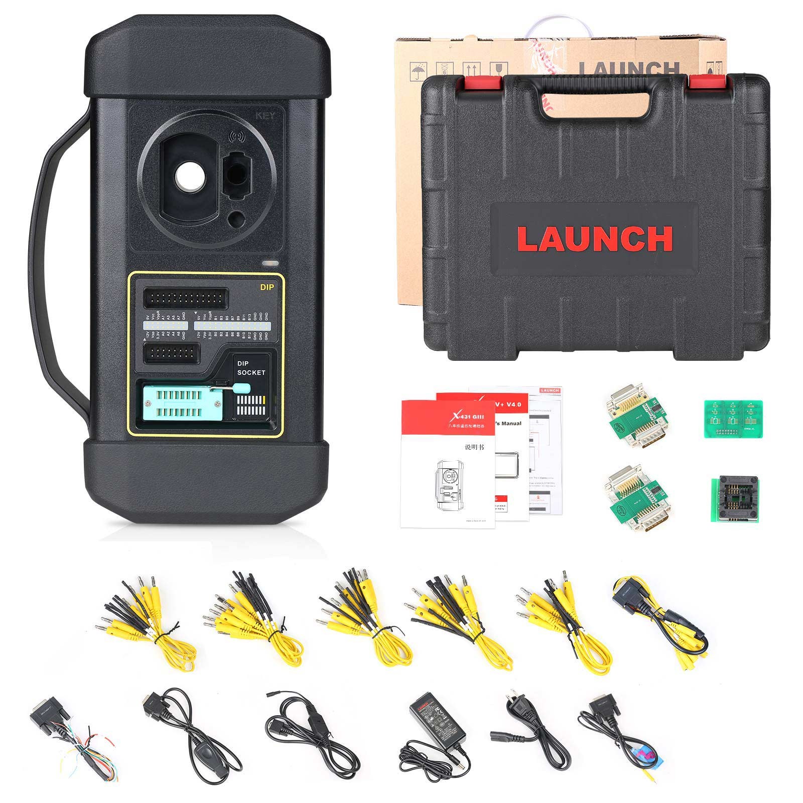 Launch X431 X-Prog 3 Immobilizer IMMO Ke-y Programmer + MCU3 Adapter +PC Adaptor