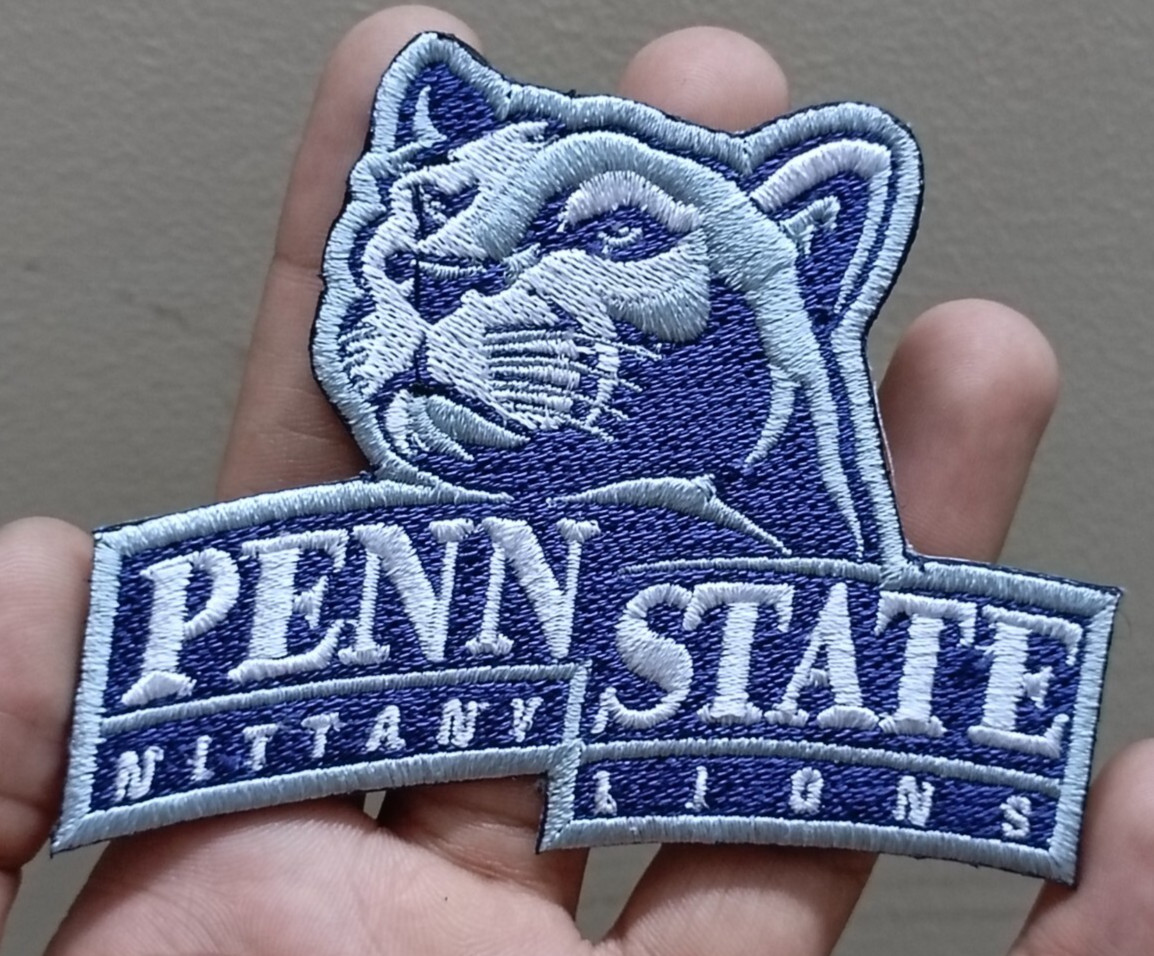 Penn state Nittany Lions NCAA Team Logo Iron On Patch - Sew Patch - Embroidered