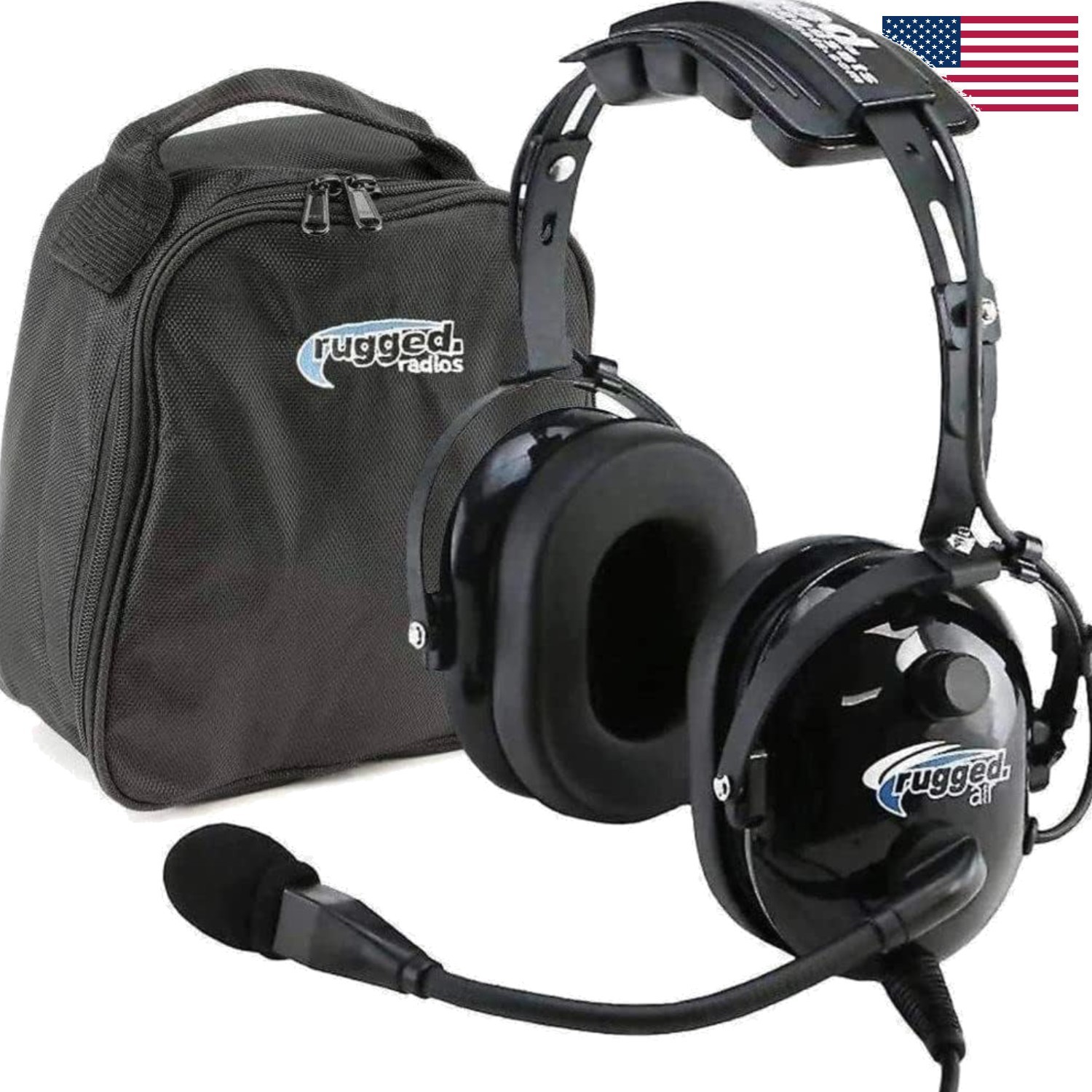 RA200 Aviation Headset for Student Pilots - Noise Canceling & Lightweight Design