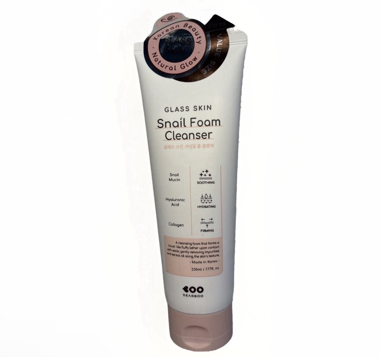 Glass Skin Snail Toner + Snail Foam Cleanser