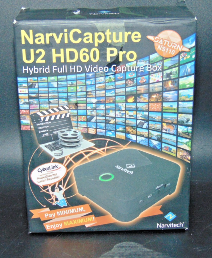 NarviCapture U2 HD60 Pro Hybrid Full HD Video Capture Box - USED