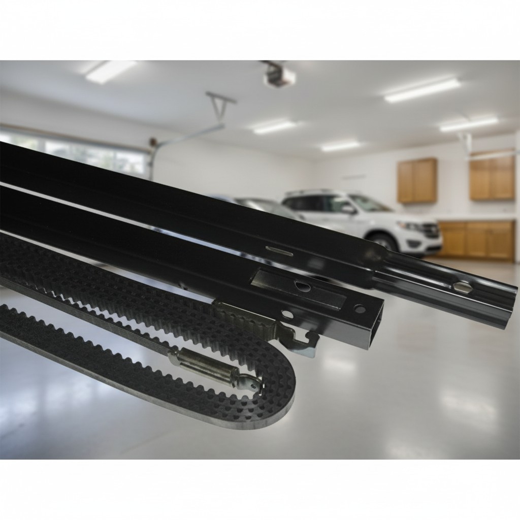 8' Steel Garage Door Opener Extension Kit with Complete Installation Hardware