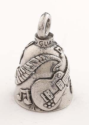 Guitar GUARDIAN BELL w/ 2 Legend Cards Good Luck & Motorcycle