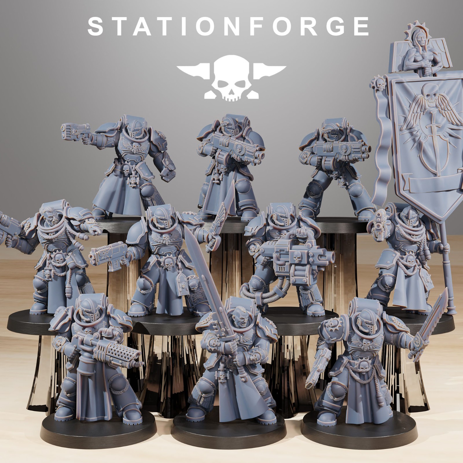 Station Forge Miniatures Socratis Elites Tabletop Sci Fi Grim Dark Wargame