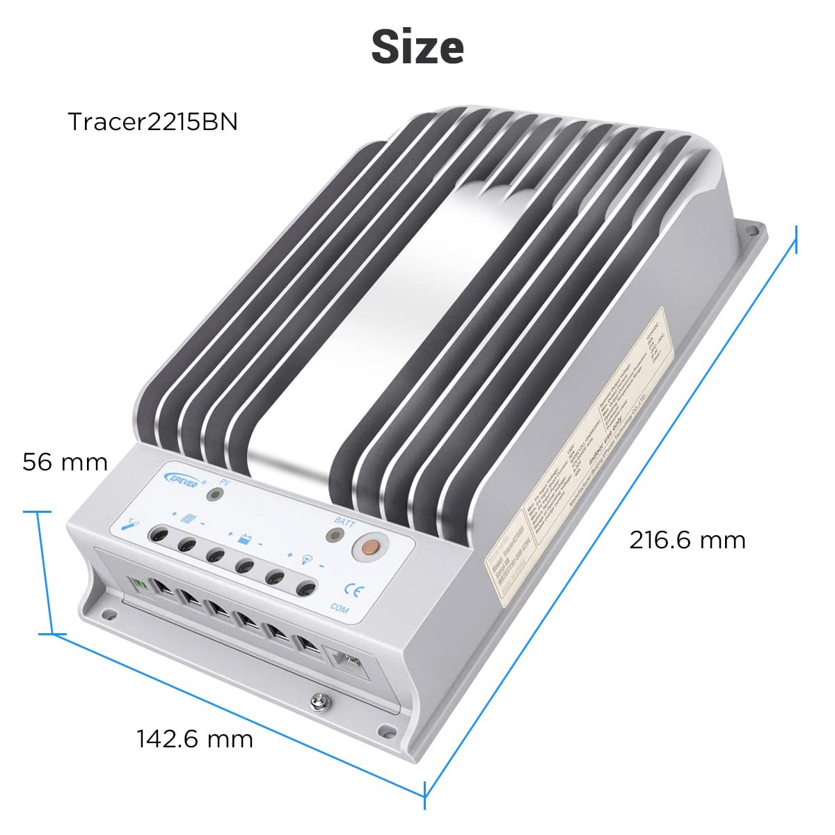Epever Mppt Solar Charge Controller 30A 12V/24V Auto Solar Panel Charge