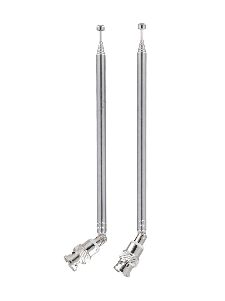 Optimized Signal Reception with Rotatable BNC For Radio Antenna (2pcs)