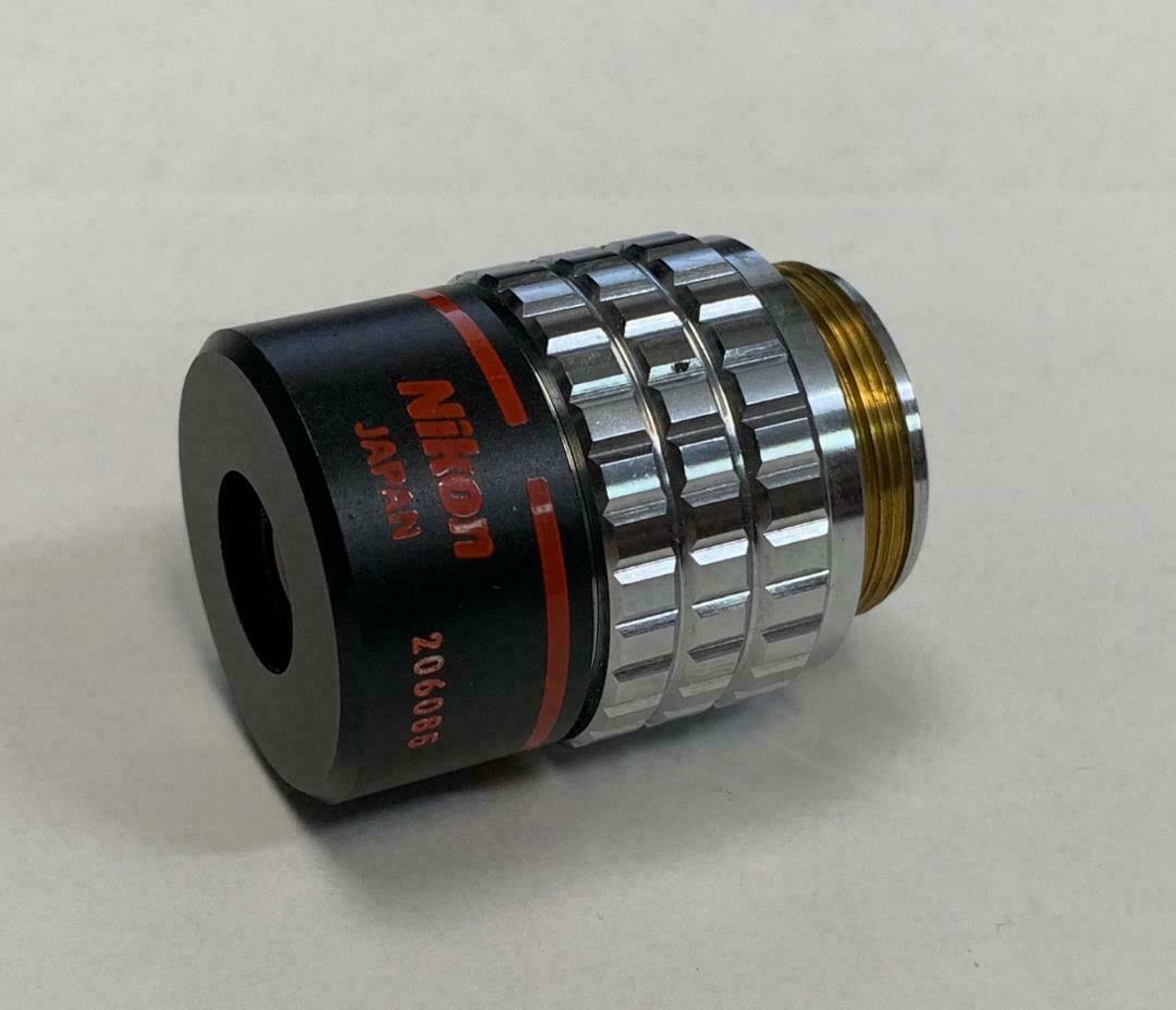 Nikon CFI Plan 4X/0.13 PhL Phase DL Microscope Objective 160mm Optiphot Labophot