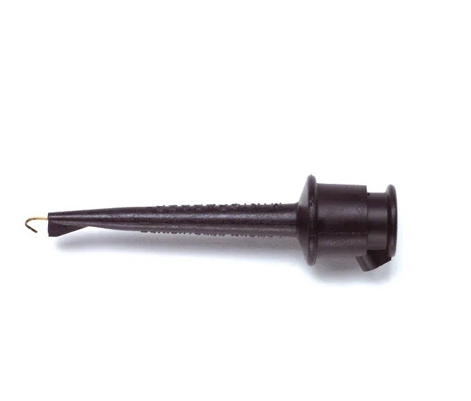 ( 2 pcs ) Pomona 4011-0 Test Clip, 300Vdc, 5A,Black