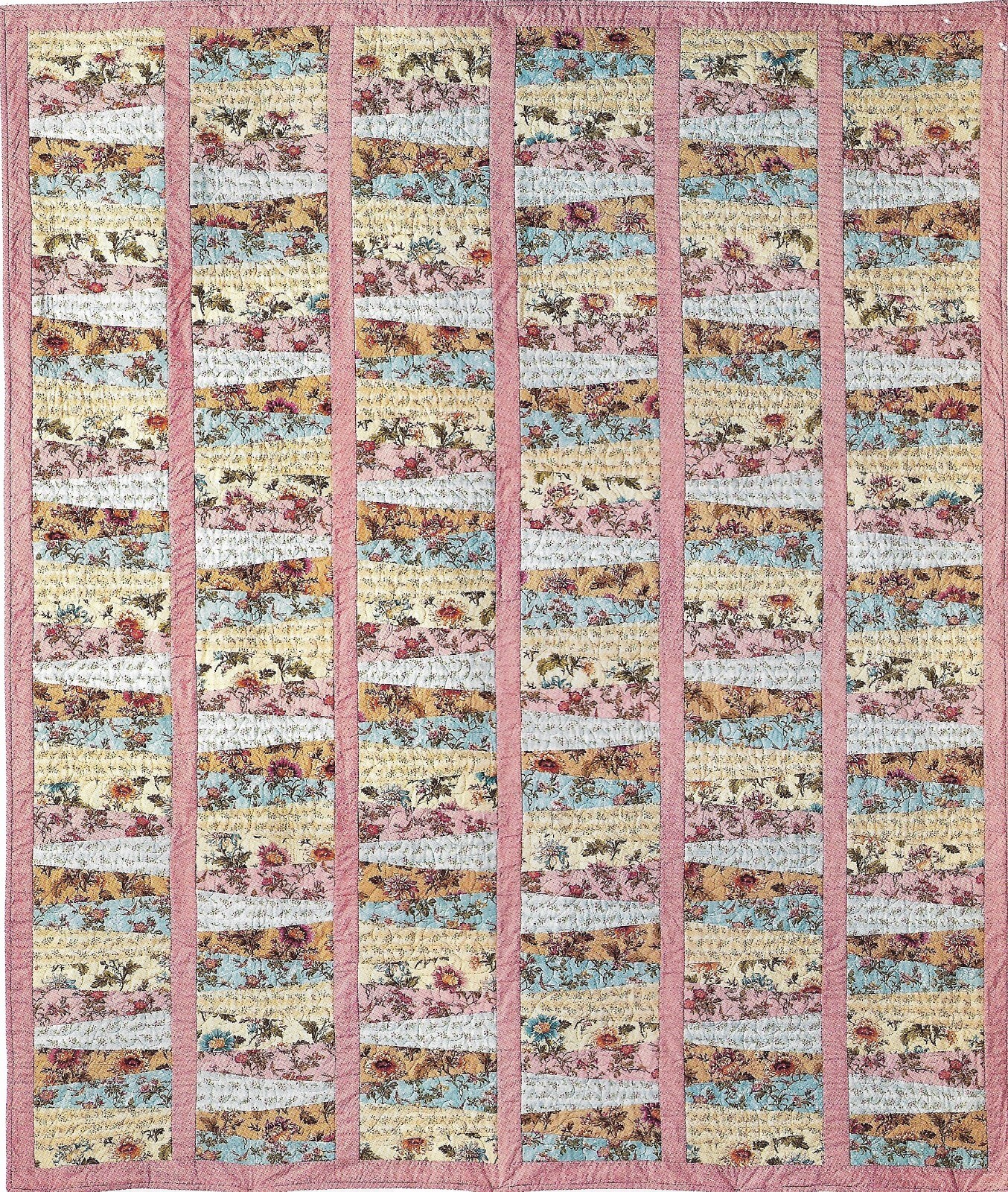 Rosie's Charm Quilt quilting pattern instructions (4 sizes)