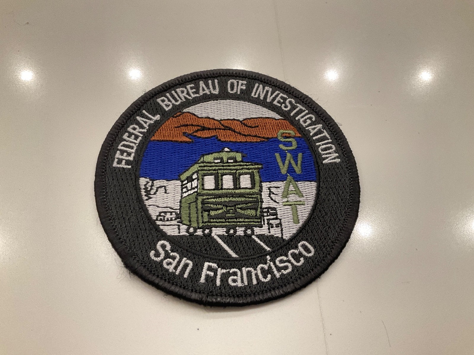 Cable Car FBI SWAT San Francisco police sheriff State California CA