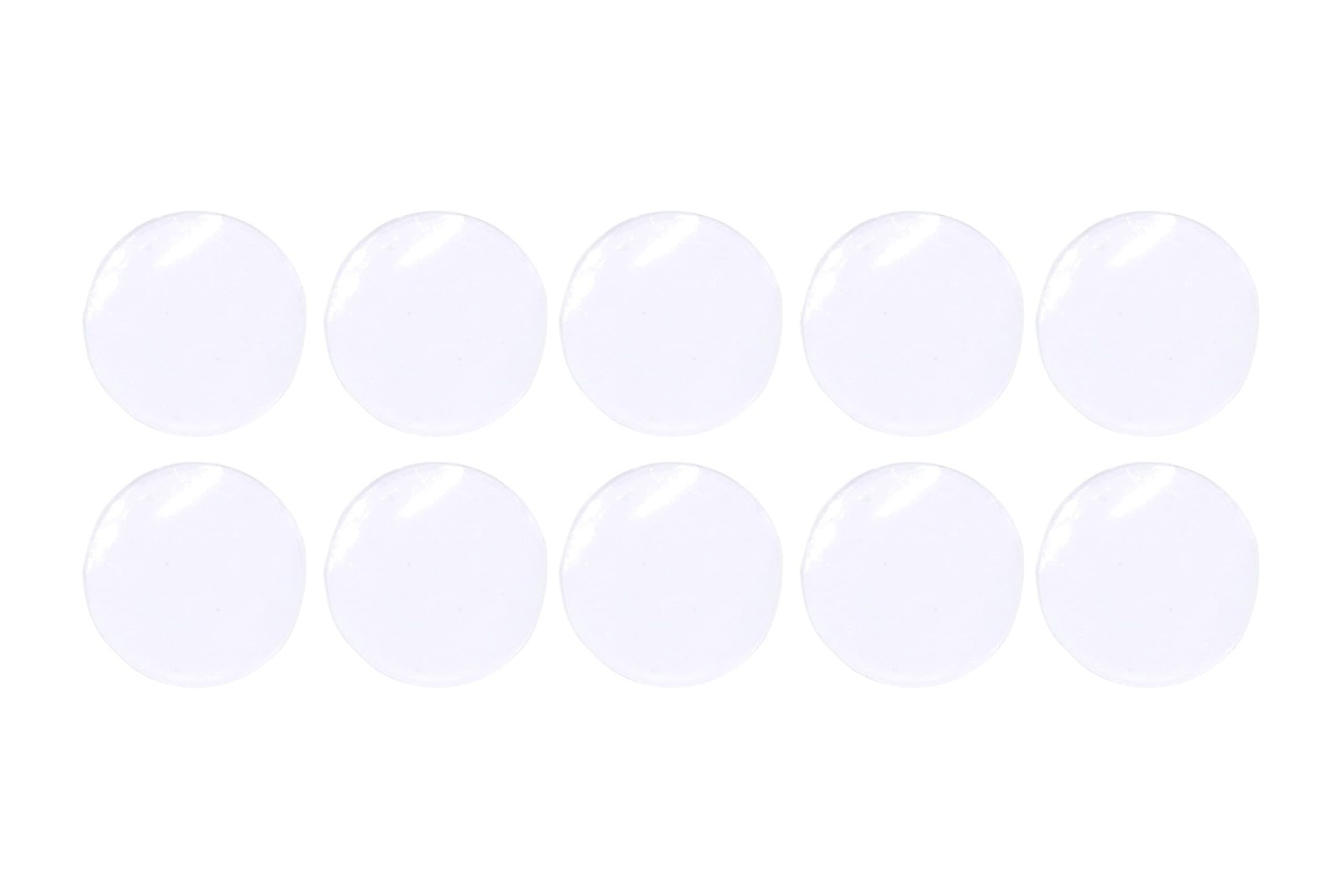 Shepherd Hardware 9966 3/4-Inch SurfaceGard Non-Adhesive Round Transparent Bu...