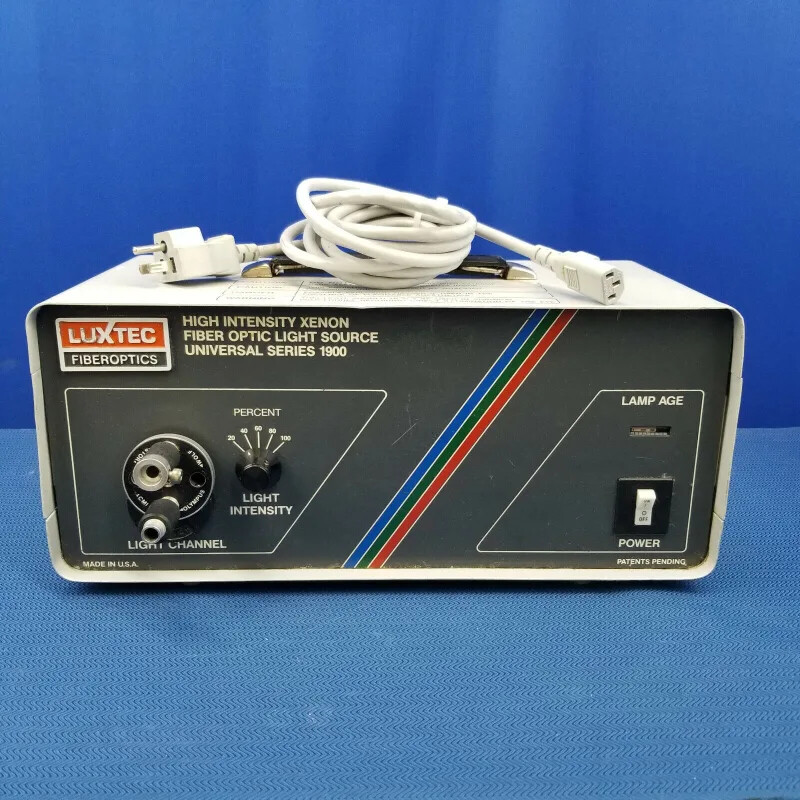 Luxtec High Intensity Xenon Fiber Optic Light Source Universal Series 1900