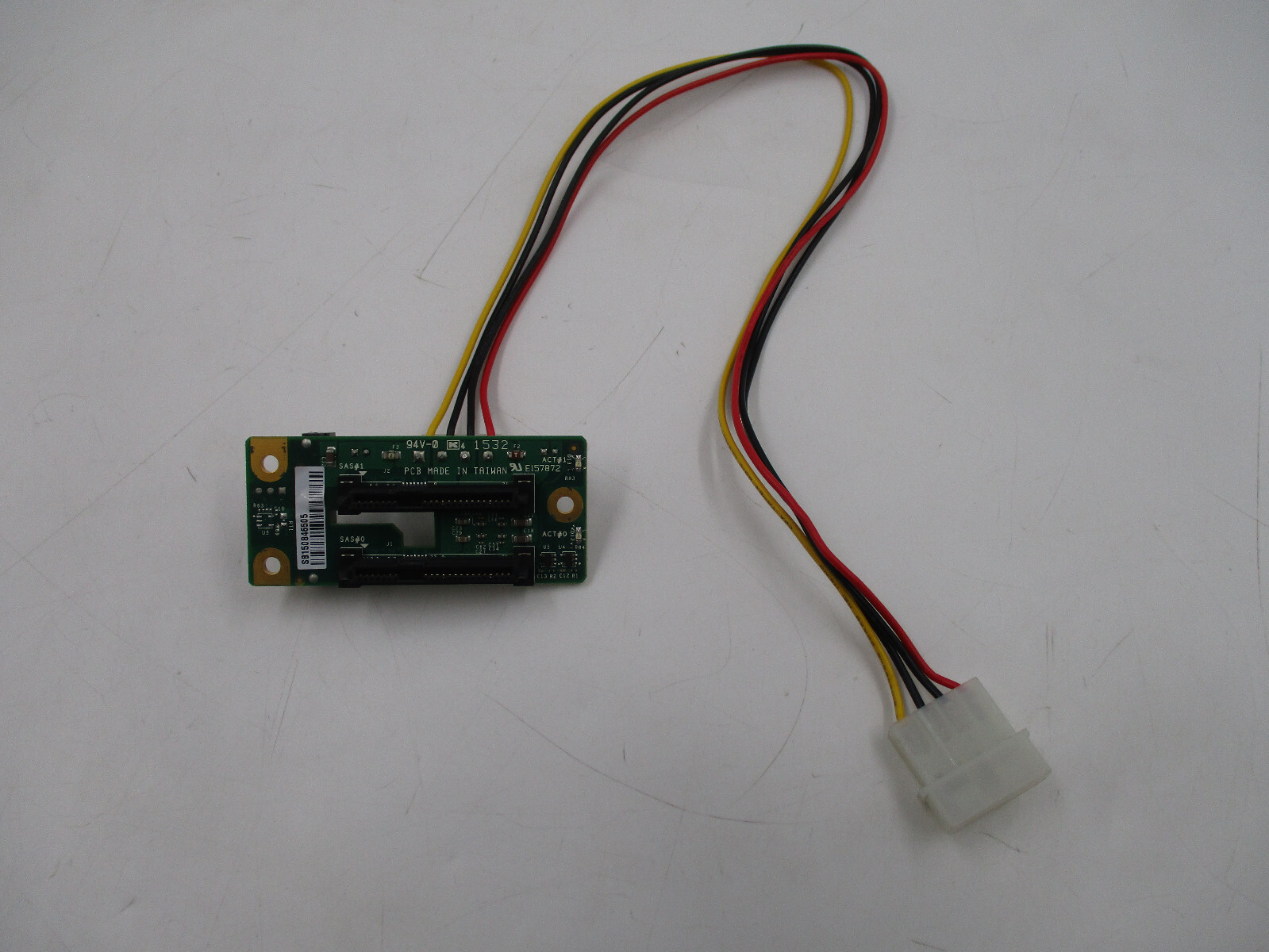 SuperMicro BPN-SAS826-2PT 2-Bay Rear Backplane Board With Cable Tested Working
