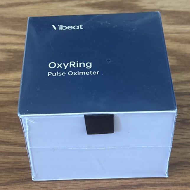 Vibeat OxyRing Pulse Oximeter Wearable Bluetooth Sleep Heart Rate Monitor w/ APP