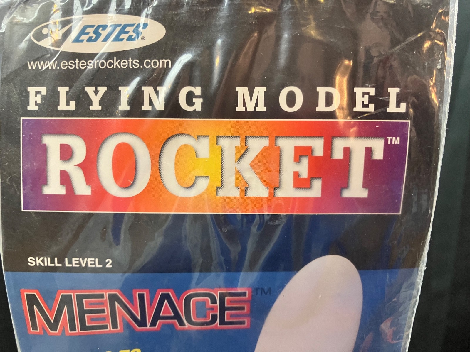 Fantastic Estes Menace Flying Model Rocket Kit #1364 -Sealed